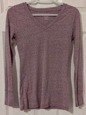 Mossimo long sleeve v-neck tee shirt size XS